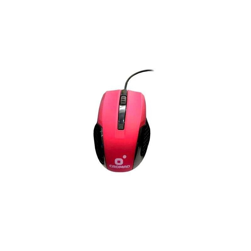 Cromad X53 Mouse USB 2.0 - 3 pulsanti - Uso Ambidestro - Cavo 1,50 m