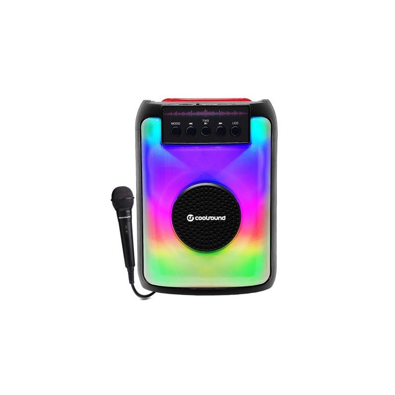 CoolSound Party Boom A380 Bluetooth 30W 3 - LED LED LEX - MicroSD, Ja