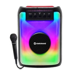 CoolSound Party Boom A380 Bluetooth 30W 3 - LED LED LEX - MicroSD, Ja