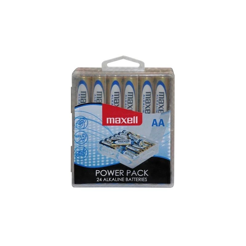 Maxell 24 Pilas Pilas Pilas LR06 AA 1.5V