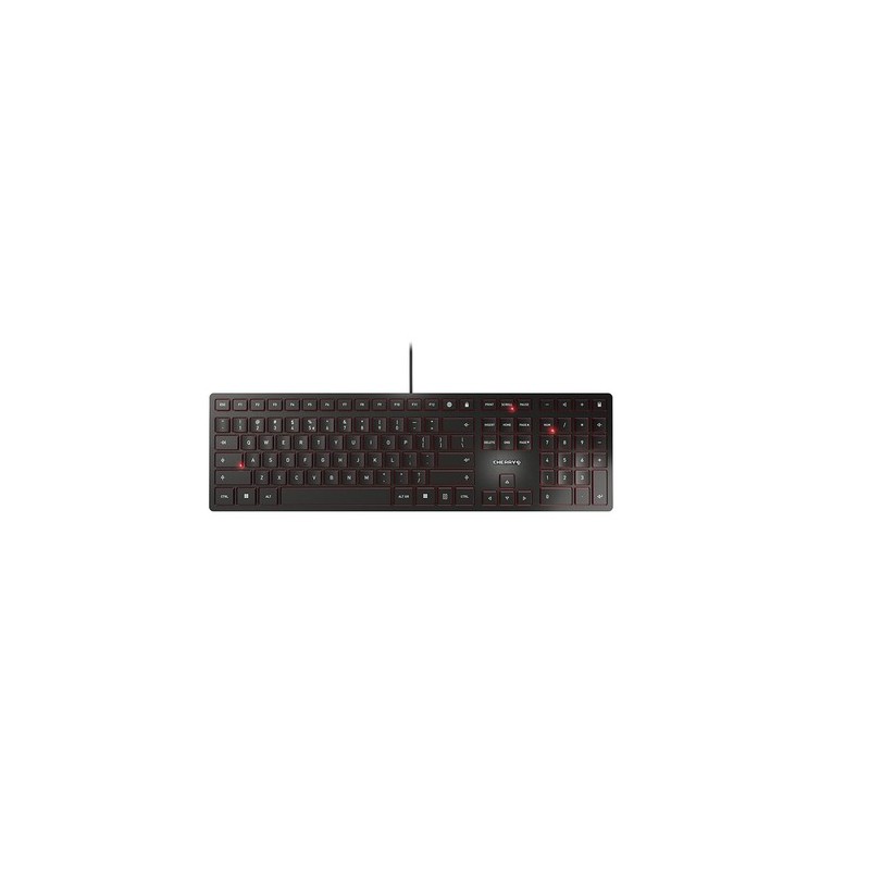 CHERRY KC 6000 Slim tastiera USB Inglese US Nero