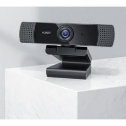 AUKEY PC-LM1E webcam 2 MP 1920 x 1080 Pixel USB Nero (Aukey Webcam wi