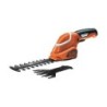 Cesoia per arbusti ed erba a batteria Black+Decker GSL700-QW