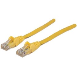 Intellinet Cat6 UTP, 2m cavo di rete Giallo U/UTP (UTP)