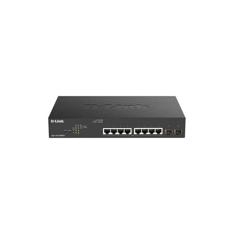 D-Link DGS-1100-10MPV2 switch di rete Gestito L2 Gigabit Ethernet (10