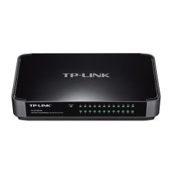 TP-Link TL-SF1024M Non gestito Fast Ethernet (10/100) Nero