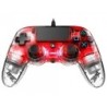 Controller compatto Nacon LED (rosso) - 44800PS4REVCO8 - PlayStation 4