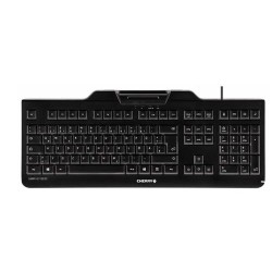 CHERRY KC 1000 SC tastiera USB AZERTY Belga Nero