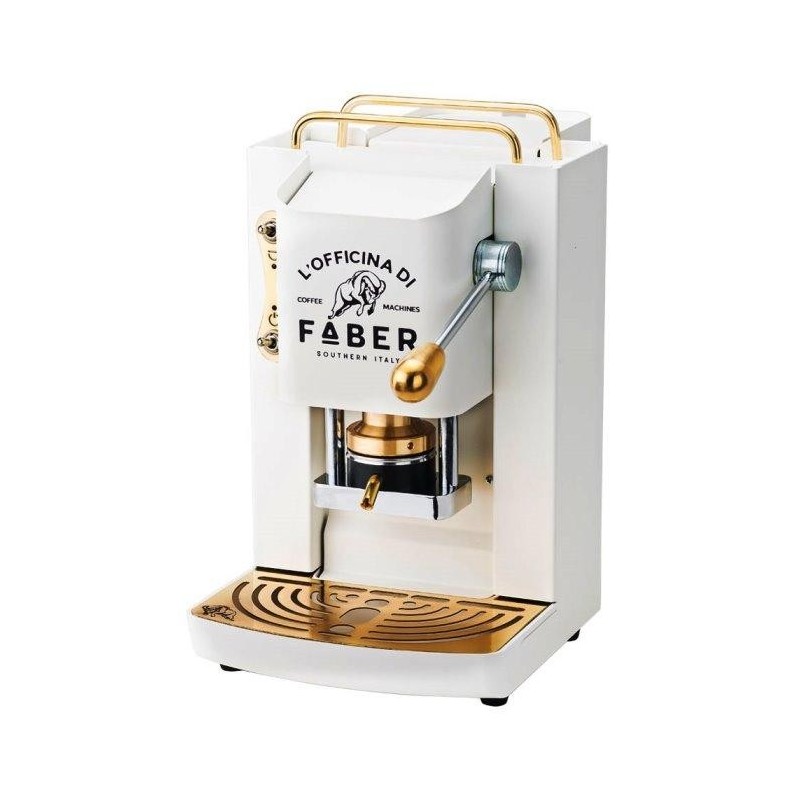 MACCHINA DA CAFFE&#039; A CIALDE PRO DELUXE BIANCO PURE WHITE