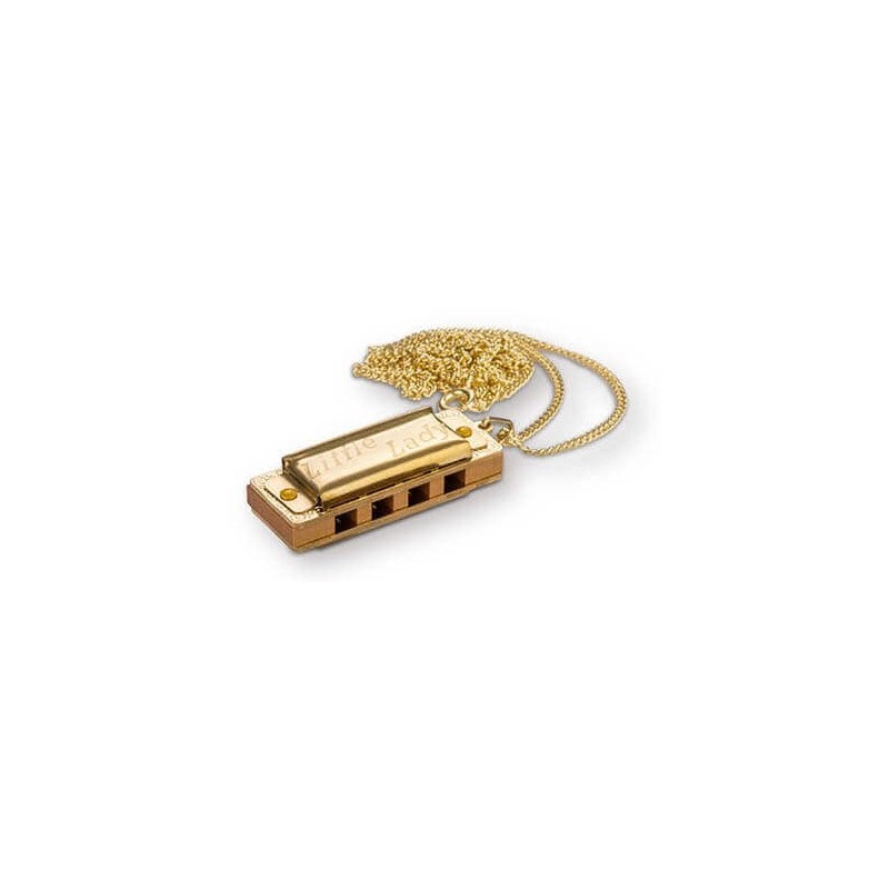 LITTLE LADY, GOLD PLATED WITH NECKLACE