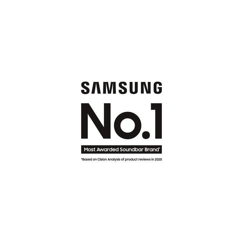 Samsung MX-T70/XU altoparlante soundbar Nero 20 canali 1500 W