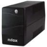 Nilox Premium Line Interactive 1200 SAI 1200VA 840W UPS - AVR - 2x Sc