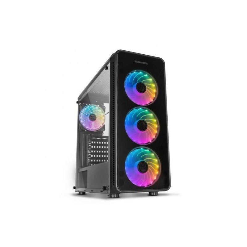 NOX HUMMER TGM Case Semiterirre ATX, Micro Atx e Mini ITX - Templado 