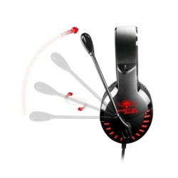 CASQUE MICRO GAMER FILAIRE SPIRIT OF GAMER PRO-H3 (NOIR/ROUGE)