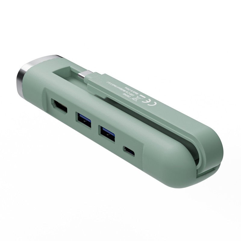 EWENT HUB USB-C MULTIPORTE DOCK 5 IN 1 EW1148