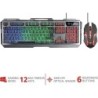 Trust GXT 845 Tural tastiera Mouse incluso USB QWERTY Italiano Nero