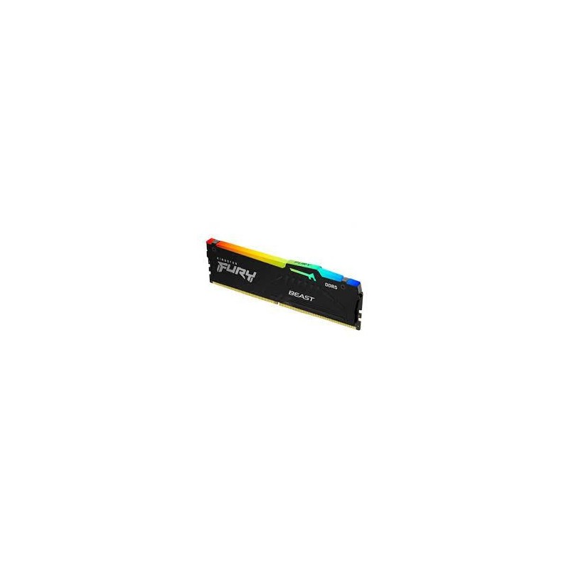 DDR5 KINGSTON 16Gb 5600Mhz - FURY BEAST RGB CL40 DIMM - KF556C40BBA-16