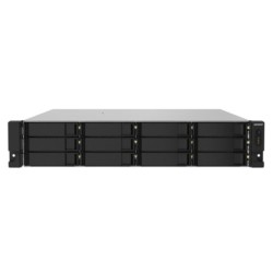 NAS assemblato QNAP Rack (2U) TS-1232PXU-RP-4G 192TB (12x16TB) con HD