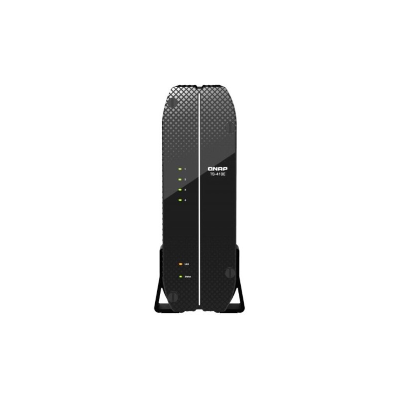 NAS QNAP Tower TS-410E-8G - Box vuoto - 4 Bays 3.5&quot;/2.5&quot; -adattatore 