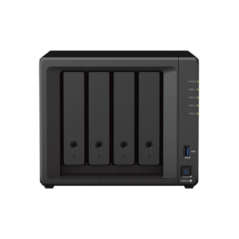 NAS assemblato Synology Tower SY-DS923+3.84TSSDSYNO 3TB (4x0TB) con H