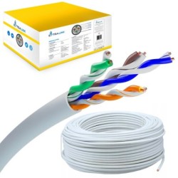 Extralink CAT5E UTP (U/UTP) CCA Interno | Twisted pair | 305m