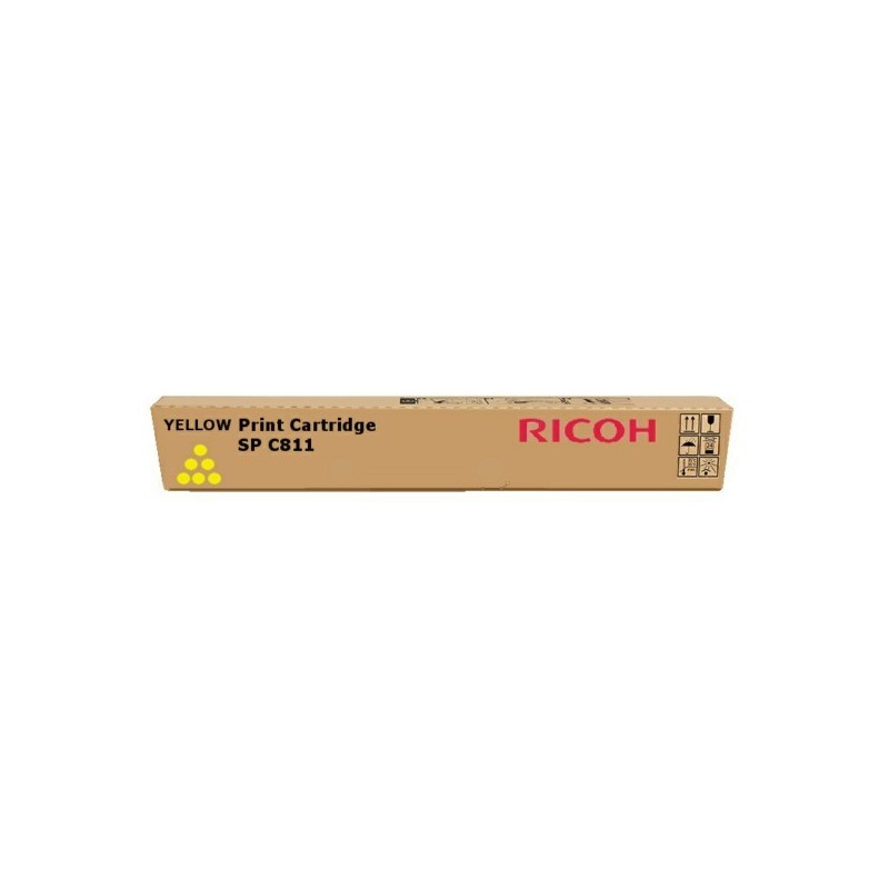 TONER CARTRDIGE RICOH YELLOW 821218 SP-C811D K208/Y 15k