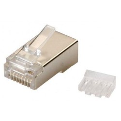 Lanview LVN125419 cavo di collegamento RJ45 Metallico Trasparente R