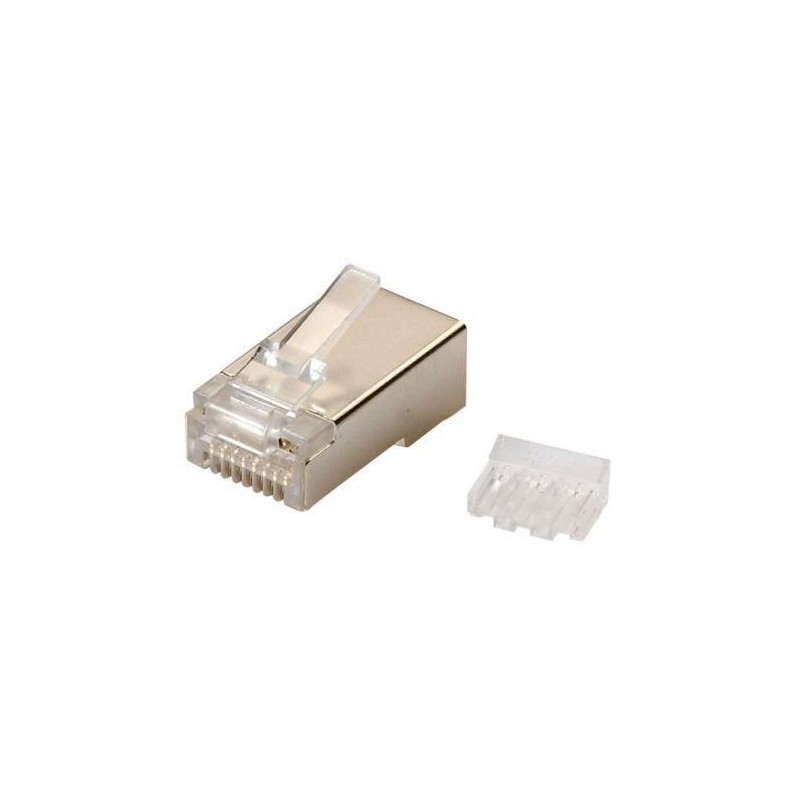 Lanview LVN125419 cavo di collegamento RJ45 Metallico Trasparente R