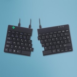 R-Go Tools R-Go Split Tastiera Ergonomico AZERTY FR nero cablata