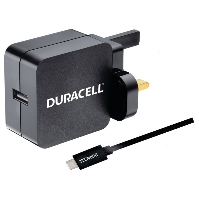 Duracell USB Type-C Cable + USB Charger