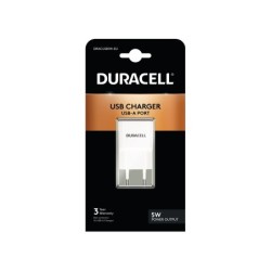 Duracell DRACUSB1W-EU Caricabatterie per dispositivi mobili Bianco In