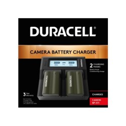 Duracell DRC6101 carica batterie Duracell Dual DSLR Battery Charger