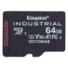 Kingston Technology Industrial memoria flash 64 GB MicroSDXC UHS-I Cl