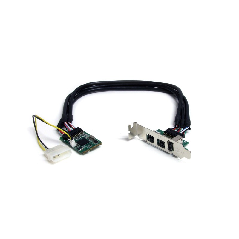 StarTech.com Scheda adattatore Mini PCI Express FireWire 2b 1a 1394 a