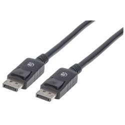 Manhattan 393799 cavo DisplayPort 2 m Nero