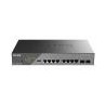 D-LINK Switch 8G 2SFP PoE++ 130W 8x10/100/1000 2xSFP l&uuml;fterlos