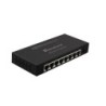 LevelOne GEU-0822 Non gestito Gigabit Ethernet (10/100/1000) Nero