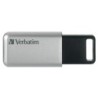 Verbatim Secure Pro - Memoria USB 3.0 da 64 GB - Argento (Verbatim St