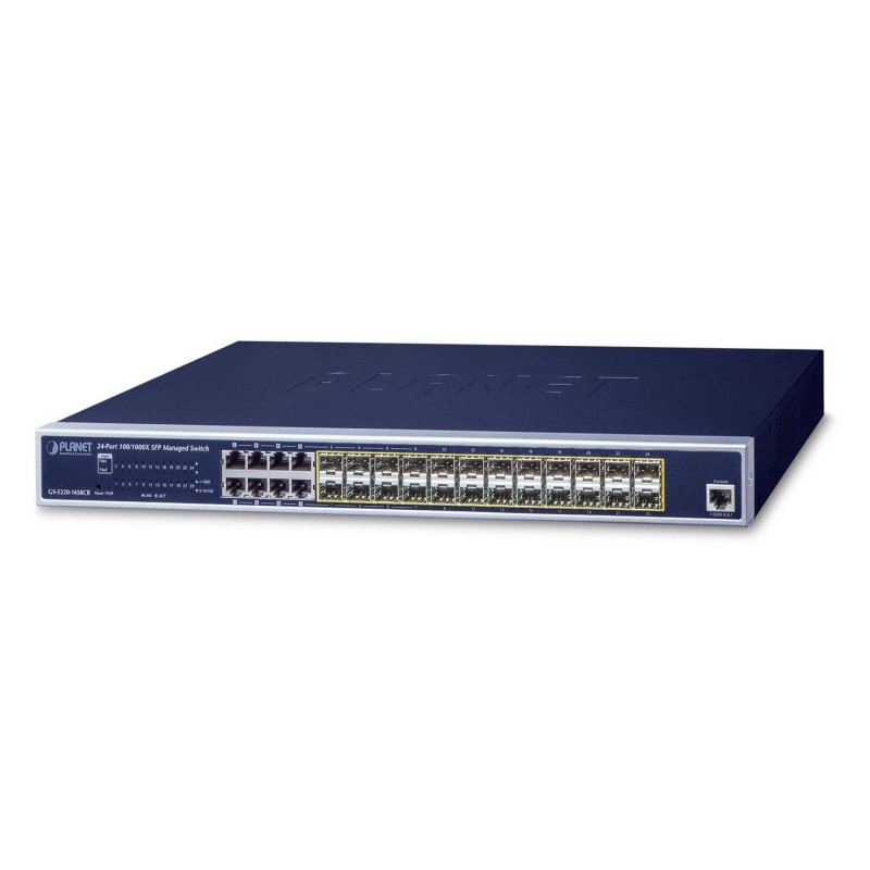 PLANET GS-5220-16S8CR switch di rete Gestito L2+ Gigabit Ethernet [10