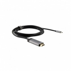 Verbatim 49144 cavo e adattatore video 1,5 m USB tipo-C HDMI Nero, Ar