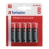 Verbatim Batterie alcaline AA (VERBATIM ALKALINE BATTERY AA 10 PACK B