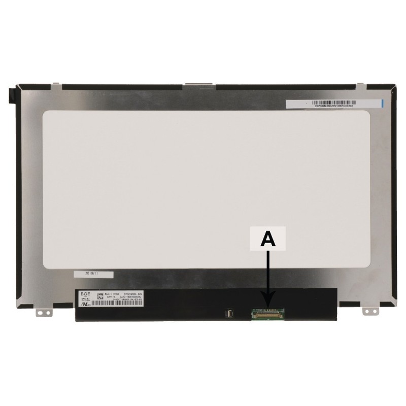 2-Power SCR0741B ricambio per notebook Display (12.5 HD LED AG IPS Ma