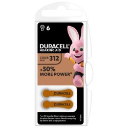 Duracell EasyTab per apparecchi acustici 312