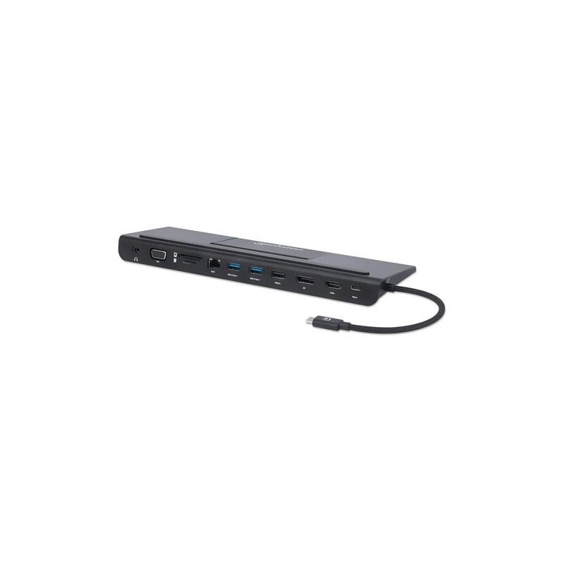 Manhattan 153478 replicatore di porte e docking station per notebook 