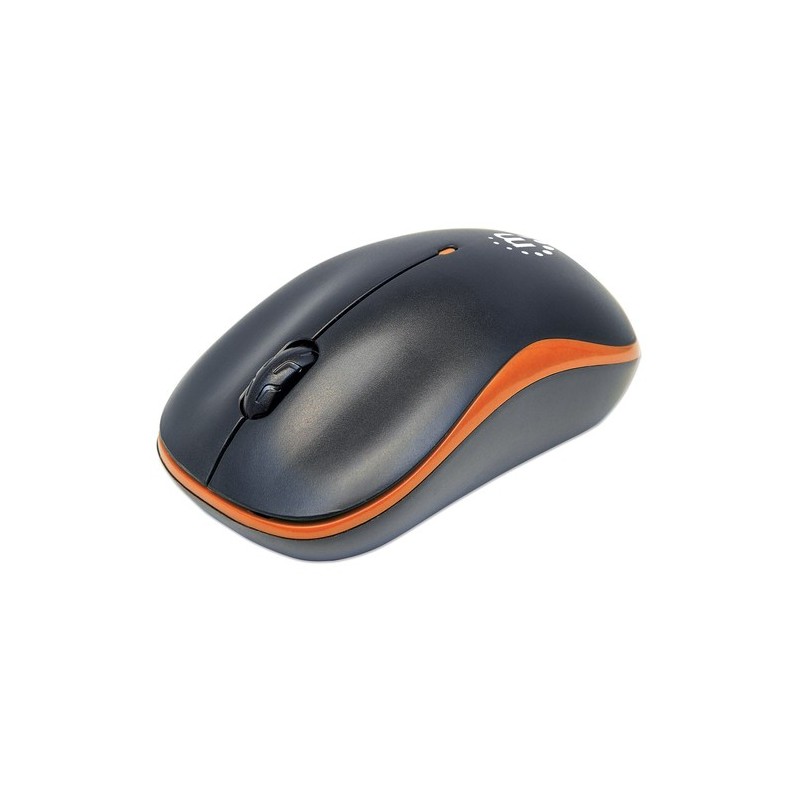 Manhattan 179409 mouse Ambidestro RF Wireless Ottico 1000 DPI