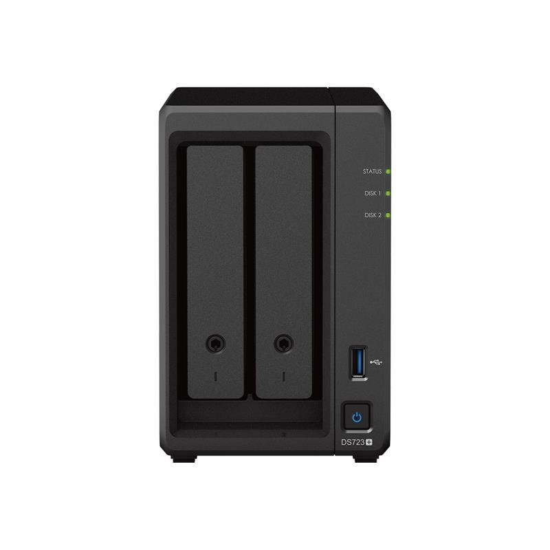 NAS assemblato Synology Tower SY-DS723+1.92TSSDSYNO 1.92TB (2x960GB) 