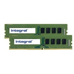 Integral 32GB (2x16GB) PC RAM KIT DDR4 3200MHZ PC4-25600 UNBUFFERED N