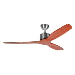 Ventilatore da Soffitto Orbegozo CF 98132 - 3 Pale in Legno Naturale 