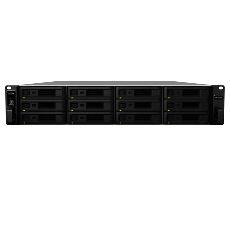 NAS assemblato Synology Rack (2U) RX1222SAS 11TB (12x0.92TB) con HDD 