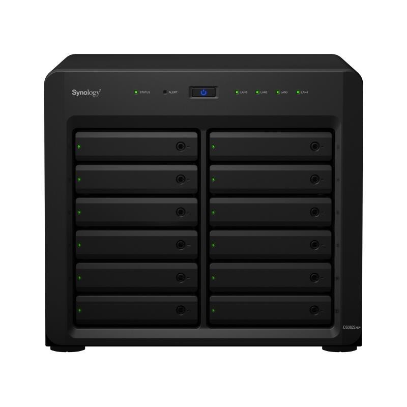 NAS assemblato Synology Tower SY-DS3622XS+11.52TSSDSYNO 11TB (12x0TB)